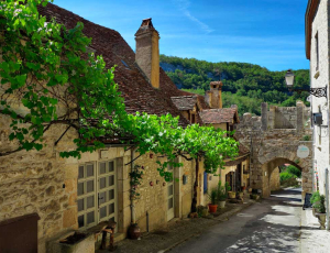 Sur le rocher de Saint Amadour