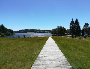 Détour sur le sentier de rive
