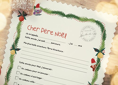Goodies // Liste au Père Noël, enveloppe & bons pour Calendrier de